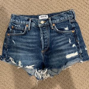 Flattering Agolde Denim shorts size 24